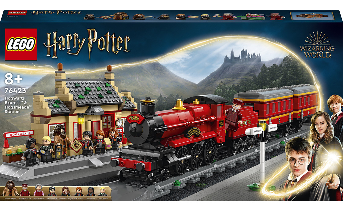 LEGO Harry Potter Гоґвортський експрес та станція Гоґсмід 1074 деталі (76423), фото 1