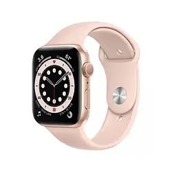 Смарт-годинник Apple Watch Series 6 GPS Rose Gold Aluminium Case with Pink Sand Sport Band (M00E3)