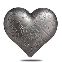 Срібна 3D монета на удачу "Серце" 31,1 грам 2018 г. Палау