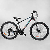 Велосипед Спортивний CORSO «AirStream» 27.5"дюймів 31606 (1) рама алюмінієва, обладнання Shimano 21 швидкість,