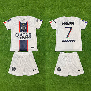 Дитяча футбольна форма Mbappe (PSG) ПСЖ номер 7, фото 3
