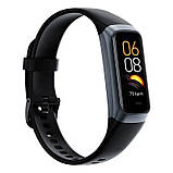 Фітнес-браслет Lemfo C60 з AMOLED-дисплеєм і пульсоксиметром (Чорний), фото 4