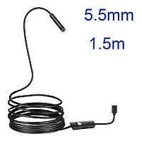 Універсальна водонепроникна камера Endoscope Waterproof 6 Led