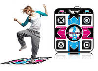 Танцевальный музыкальный USB коврик Extreme Dance Pad Platinum подключение через USB на PC+TV музыкальный