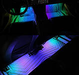 RGB LED Підсвічування салону з керуванням через блютуз, фото 3