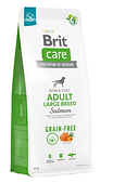 Корм для собак великих порід Brit Care Dog Grain-free Adult Large Breed беззерновий з лососем 3 кг