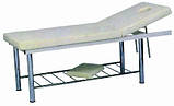 Кушетка масажна 2-х секційна масажний стіл для косметолога реабілітолога, фото 3
