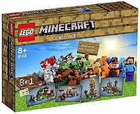 Лего Майнкрафт LEGO Minecraft 21116 Crafting Box