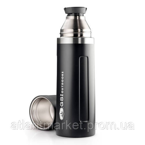 Купить Термос GSI Outdoors Glacier Stainless 1l Vacuum Bottle (черный ...