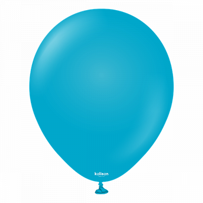 Kalisan 12" Синє скло (Blue glass). Шары воздушные латексные пастель без рисунка Мін.замовлення 10 шт