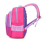 Яскравий шкільний ортопедичний рюкзак для дівчинки 1 клас Русалочка, фото 3