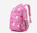 Шкільний рюкзак для підлітка дівчинки 5-7 клас з принтом, фото 4