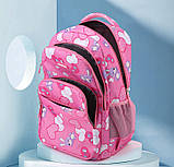 Шкільний рюкзак для підлітка дівчинки 5-7 клас з принтом, фото 7