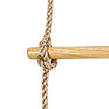 Канатна драбина 5 ступінчаста Light 196 см, фото 7