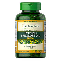 Жирные кислоты Puritan's Pride Evening Primrose Oil 1000 mg, 120 капсул