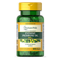 Жирные кислоты Puritan's Pride Evening Primrose Oil 500 mg, 100 капсул