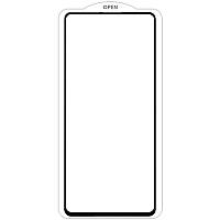 Захисне скло SKLO 5D (тех.пак) для Samsung Galaxy A11 / M11 Чорний / Біла підкладка