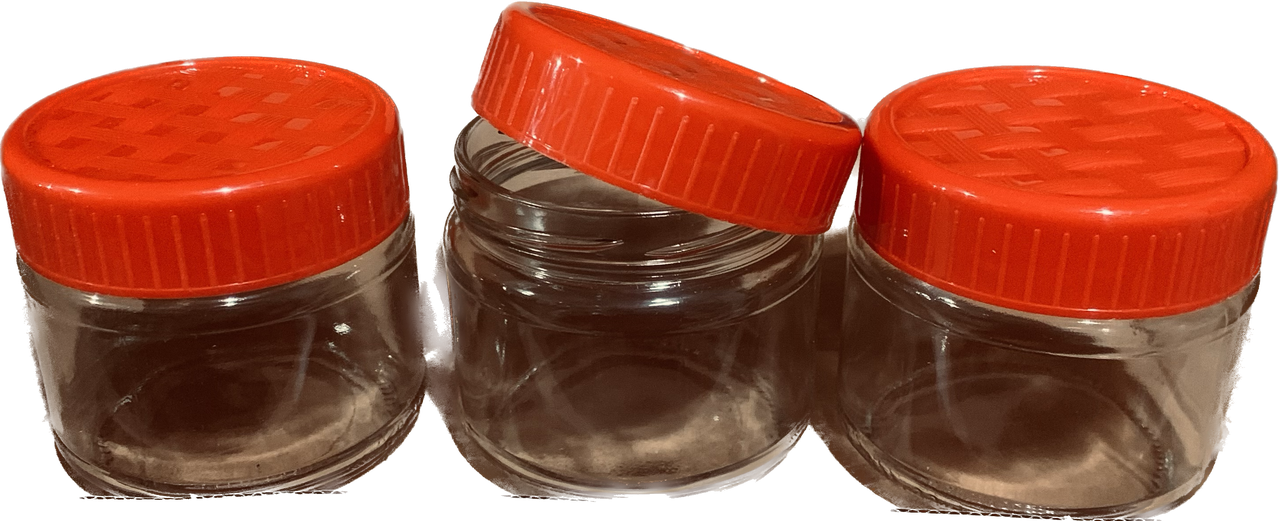 Набір баночок із кришками 3 шт по 300 мл 10 унцій, фото 1