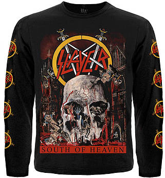 Футболка з довгим рукавом Slayer "South of Heaven", Розмір L