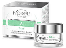 Легкий крем із LHA кислотою та іонами срібла Anti-Imperfection Cream With LHA and Silver Ions, 50 мл