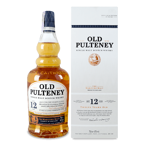 Віскі OLD PULTENEY 12 YEARS SINGLE MALT 70CL0.7л