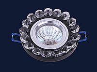 Точечный светильник врезной светодиодный со стеклом Levistella 705208