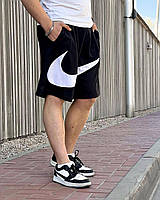 Чоловічі шорти Nike Big Swoosh Найк чорні