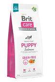 Корм для цуценят Brit Care Dog Grain-free Puppy беззерновий з лососем 12 кг