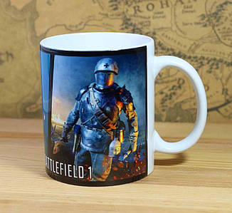 Чашка Battlefield "Воїн" кружка Бателфілд
