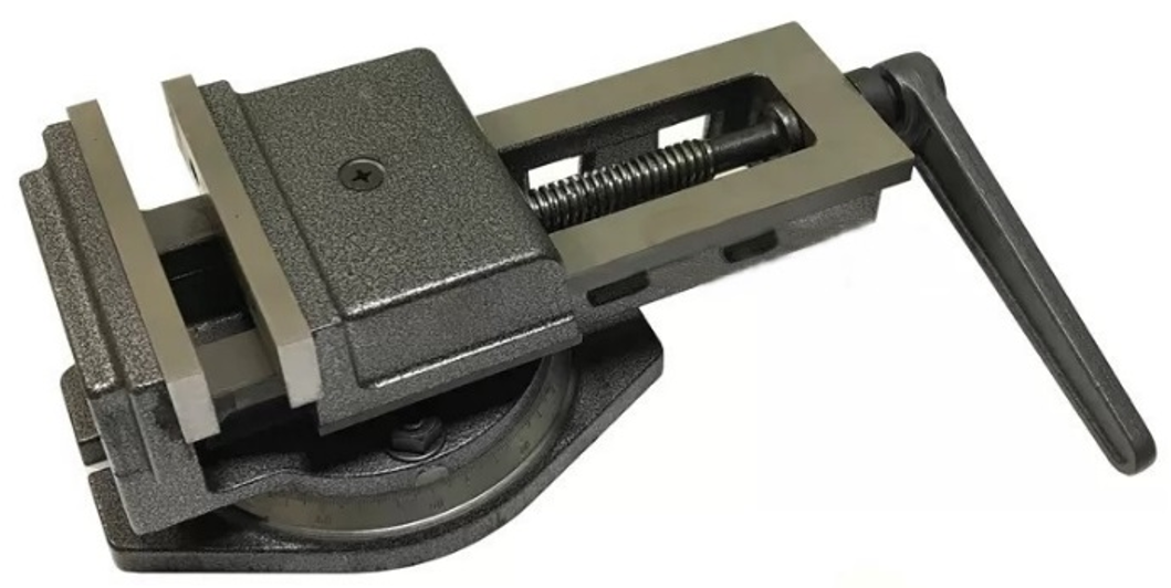 Лещата верстатні з відкритим гвинтом поворотні L губок 320 мм Китай, фото 1