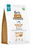 Корм для собак, що старіють Brit Care Dog Grain-free Senior & Light беззерновий з лососем 3 кг