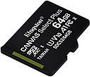 Картка пам'яті microSDXC Kingston Canvas Select Plus 64 GB Class 10 А1 UHS-1, фото 3