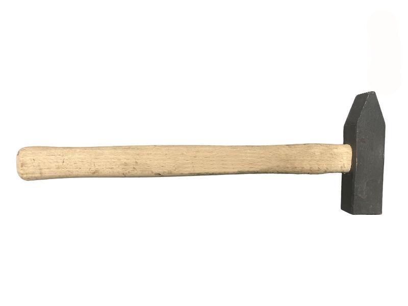Молоток с ручкой, квадратный бойок 0,6 кг,молоток слесарный, фото 1