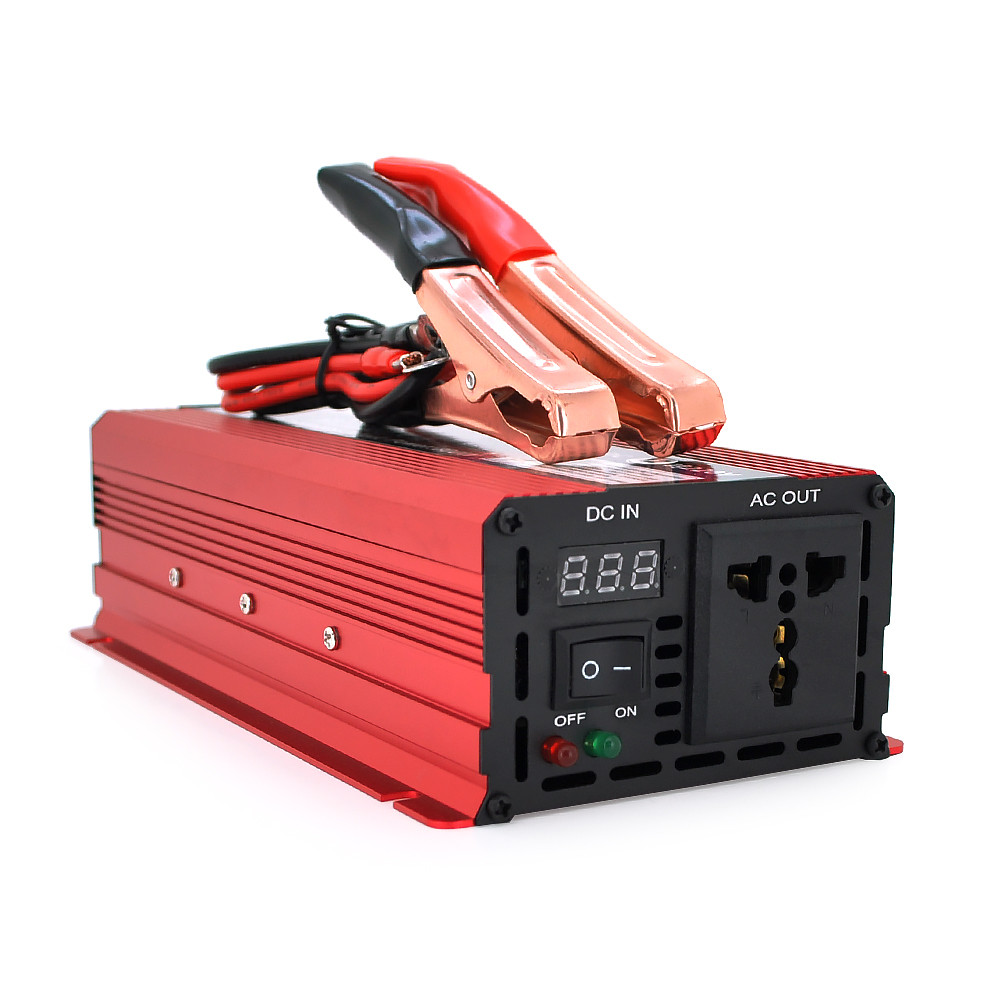 Інвертор напруги ST1600CP (DC:800W), 12/220V з апроксимованою синусоїдою, 1 універсальна розетка,