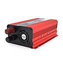 Інвертор напруги ST600CP (DC:300W), 12/220V з апроксимованою синусоїдою, 1 універсальна розетка,, фото 3