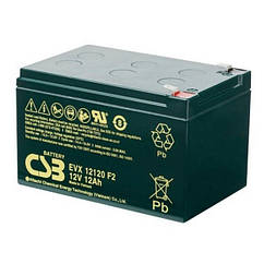 Аккумуляторная батарея CSB EVX12120, 12V 12Ah (151х98х94(100)мм, Q6