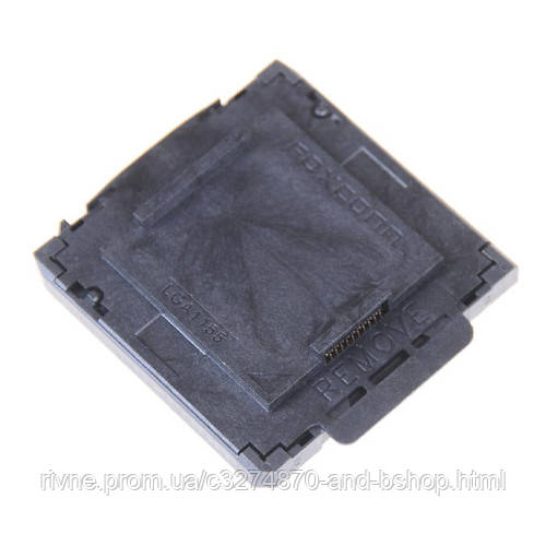 Роз'єм гніздо Socket Intel LGA1155 для ремонту материнських плат комп'ютерів, фото 1