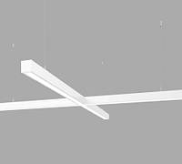 X подібний світлодіодний світильник Керований X-LED 80Вт (хрест) білий (855*855*43) LSNKr-80dw