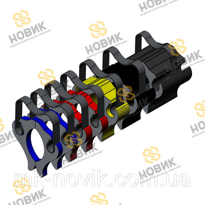 00170125 Комплект кліпс для обмеження глибини (7 шт.), фото 1