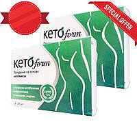 Кето Форм - курс 2 упаковки !!! Комплекс Кетоформ для схуднення KetoForm для зниження ваги
