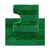 Набір килимків для ванної та туалету Dariana Матрас зелений
