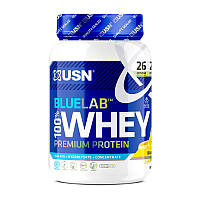 Сывороточный протеин изолят USN Blue Lab 100% Whey Premium Protein 908 g caramel popcorn