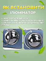 Сумка переноска для котів та собак з ілюмінатором CosmoPet CP-31 Blue, фото 8