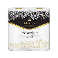 Бумага туалетная Марго Premium 4 шт