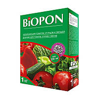 Удобрение гранулированное для овощей Biopon 1 кг