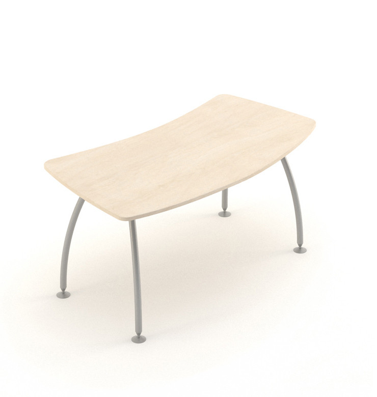 Письмовий стіл Техно-плюс T1.23.16 ніжки метал стільниця ДСП 1600х900 мм (MConcept-ТМ)