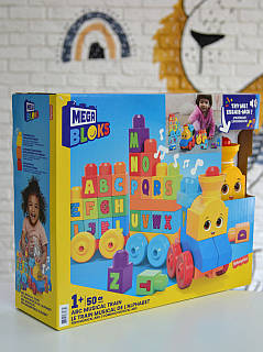 Конструктор Mega Bloks Музичний Потяг FWK22 Fisher Price