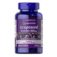 Натуральна добавка Puritan's Pride Grape Seed Extract 100 mg, 200 капсул