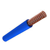 Електричний провід ПВ3-1.5 для підключення інфрачервоної плівки / синій