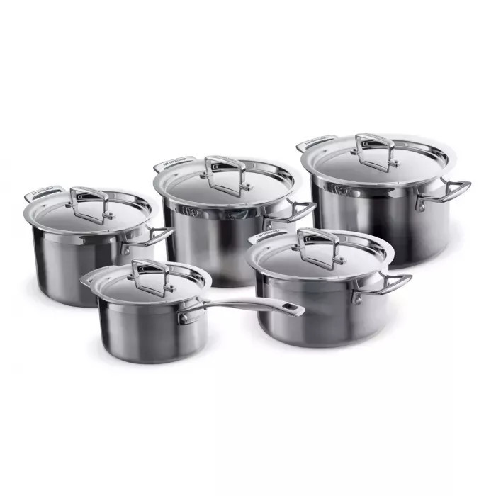 Набір посуду Le Creuset 3-ply 10 предметів